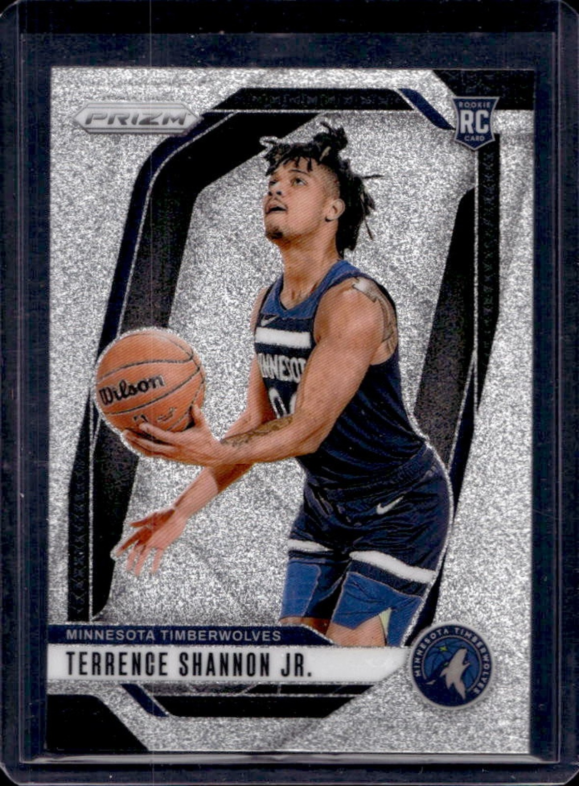 2024-25 Panini Prizm Terrence Shannon Jr. RC Glitter Rookie #224 Timberwolves