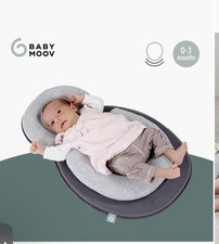 Babymoov Socozy Premium Baby Lounger White/Gray 0-6 Months Portable NEW $75