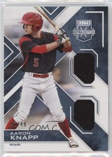 2016 Elite Extra Edition Dual Materials Holo Silver 46/49 Aaron Knapp 0l4h