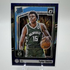 2024-25 Optic Basketball TYLER SMITH Rated Rookie Purple Shock Prizm #292