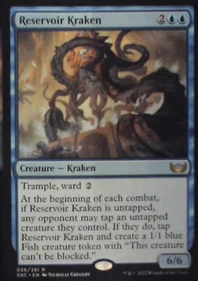 Reservoir Kraken - Streets of New Capenna: #56, Magic: The Gathering Nm C278