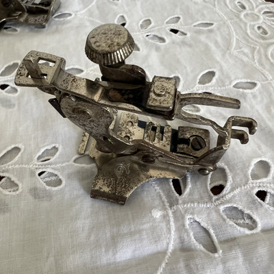 Vintage Rufflers for Singer Sewing Machine Feet Lot Set Of 3