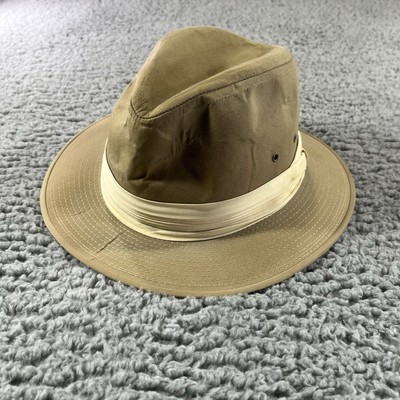 VINTAGE CHI CHI COLLECTION SUN HAT FEDORA CAP MEDIUM USA MADE DERBY GOLF SAFARI