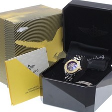 Breitling Watch Windrider Cockpit D67365 Quartz K18YG Stainless Steel w/Box