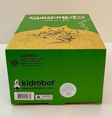 Quasimoto Blue Signed Sketch Madlib & Jeff Jank Stones Throw Vinyl