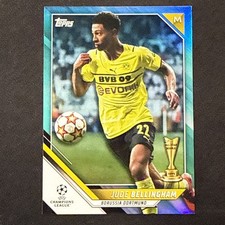 2022 Topps UCL Jude Bellingham #14 BVB All-Star Rookie Aqua Foil /299 England