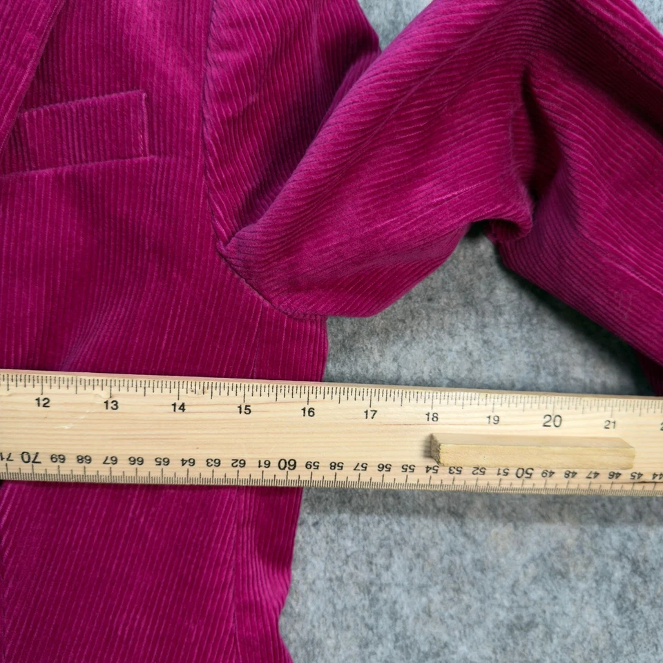 Blazer Boden para mujer talla UK 8 Petite rosa mezcla de algodón pana forrado elástico Foto 2 de 4