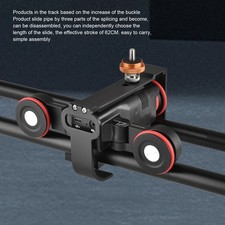 DSLR Camera Slider App Remote Control Infinitely Adjustable Speed Detachable