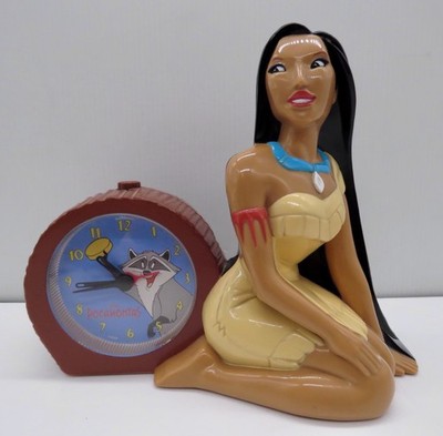 1995 Disney's Pocahontas Deluxe Musical Pocahontas Alarm Clock | eBay