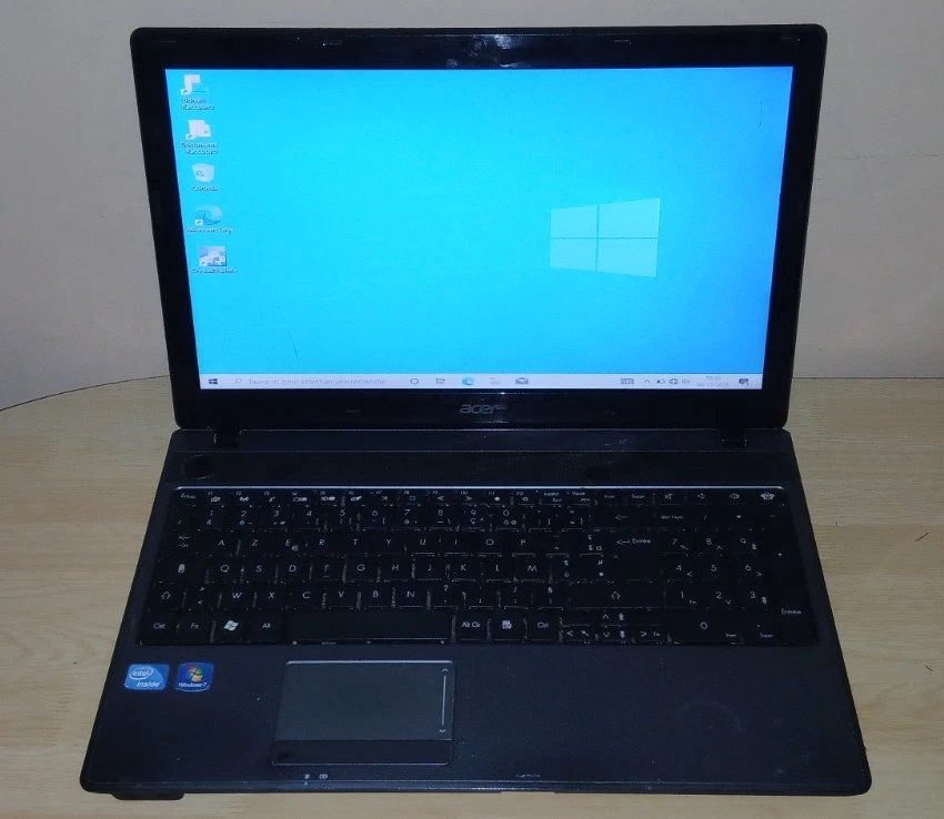 PC PORTABLE ACER ASPIRE 5349 Celeron B815 @ 15" WINDOWS10 SUITE OFFICE CHARGEUR - Photo 3/4