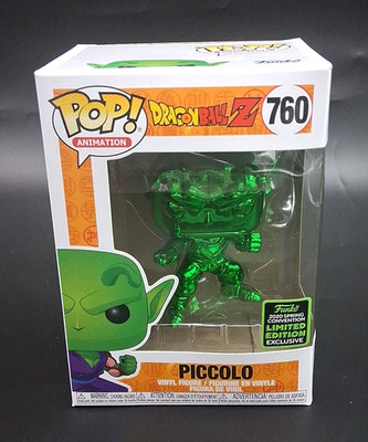 Funko Pop! Dragon Ball Z - ''PICCOLO (GREEN CHROME)'' #760 - (SPRING CONVENTION)