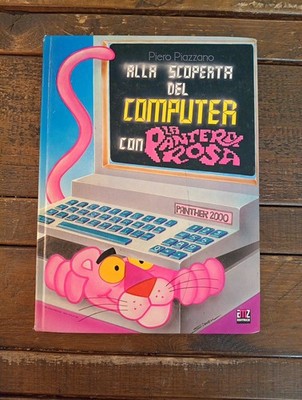 Buch ENTDECKUNG DES COMPUTERS MIT DEM ROSA PANTHER AMZ Verlag 1* Ausgabe von 1984