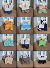 SIE W&Auml;HLEN Sylvanian Families Papa Vater Kleidung Outfit Kaufhaus Latzhose