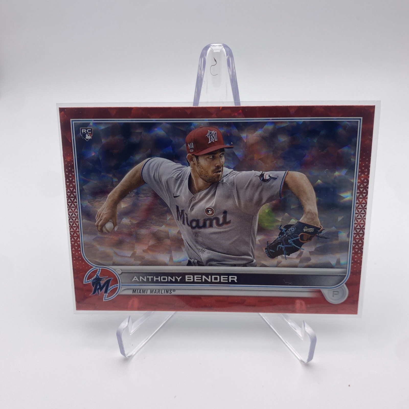 2022 Topps Series 1 - Anthony Bender #160 Red Foil /199 (RC)