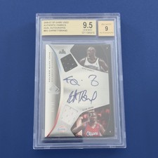 2006-07 SP GAME USED AUTHENTIC FABRICS DUAL AUTOS GARNETT/BRAND #AFDA-BG BG /50