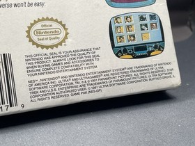 Vintage NES Nintendo Star Trek 25th Anniversary Store Display Game Sealed Ultra