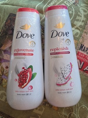 Dove Replenish & Rejuvenate, Dragon Fruit & Coconut Cream, Pomegranate Hibiscus 