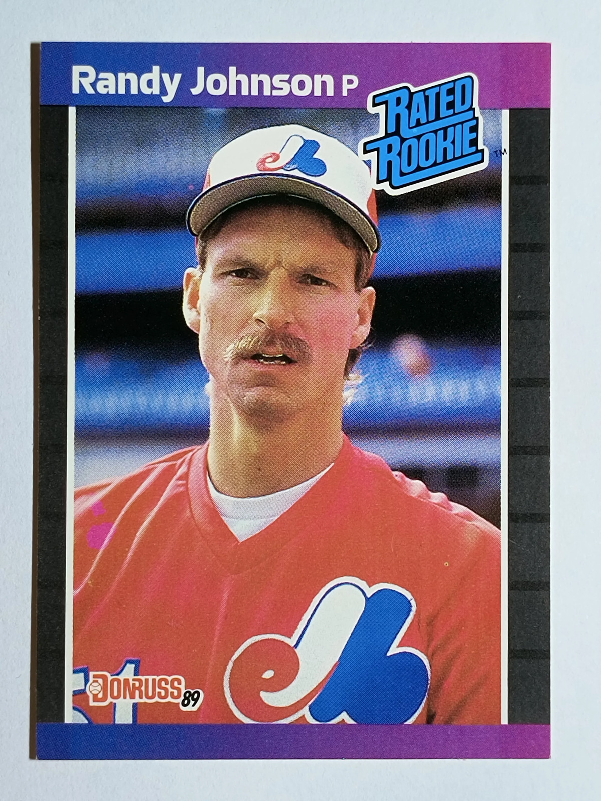 1989 Donruss #42 Randy Johnson RC RR  (NM)