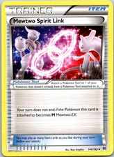 Mewtwo Spirit Link Uncommon XY - BREAKthrough 144/162 LP on eBay