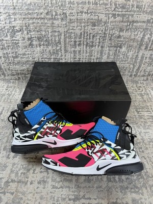 Größe 11 - Nike Air Presto Acronym Mid Racer Pink Blau AH7832-600
