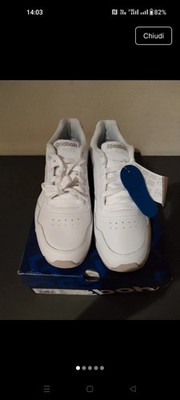 Reebok Royal Glide Schuhe 42,5 Unisex Low Sneaker Leder Weiß Neu