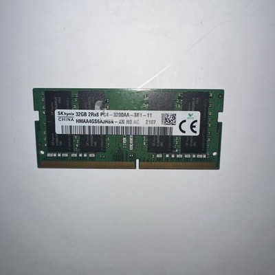 SK hynix 32GB DDR4 3200MHz SO-DIMM Laptop RAM HMAA4GS6AJR8N-XN 2Rx8