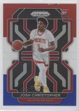 2021-22 Panini Prizm Red White & Blue Prizm Josh Christopher #324 00gy