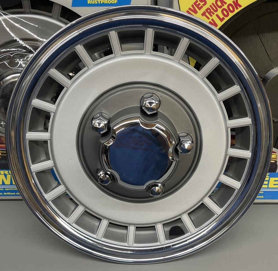 Juego de 4 cubiertas de rueda NORS 14 pulgadas Ford F100 F150 Bronco (LEER) Foto 4 de 4