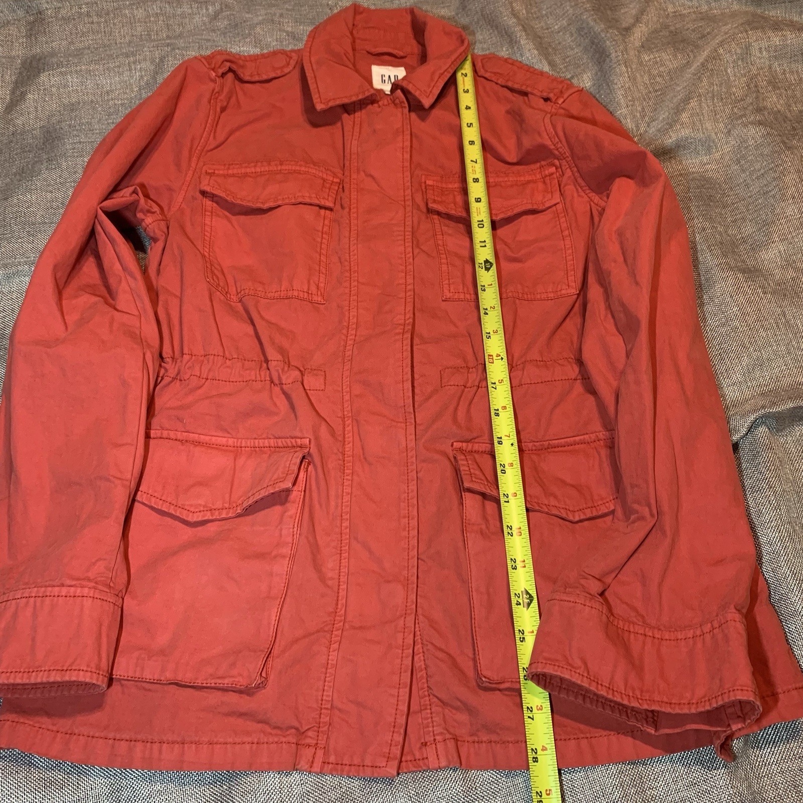GAP  Cargo Jacket Small, red - image 2