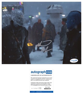 MICHAEL ROSENBAUM SIGNED MARTINEX GUARDIANS OF THE GALAXY 8X10 PHOTO - ACOA COA
