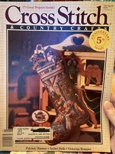 Cross Stitch Country Crafts July/Aug 1990 -27 Projects