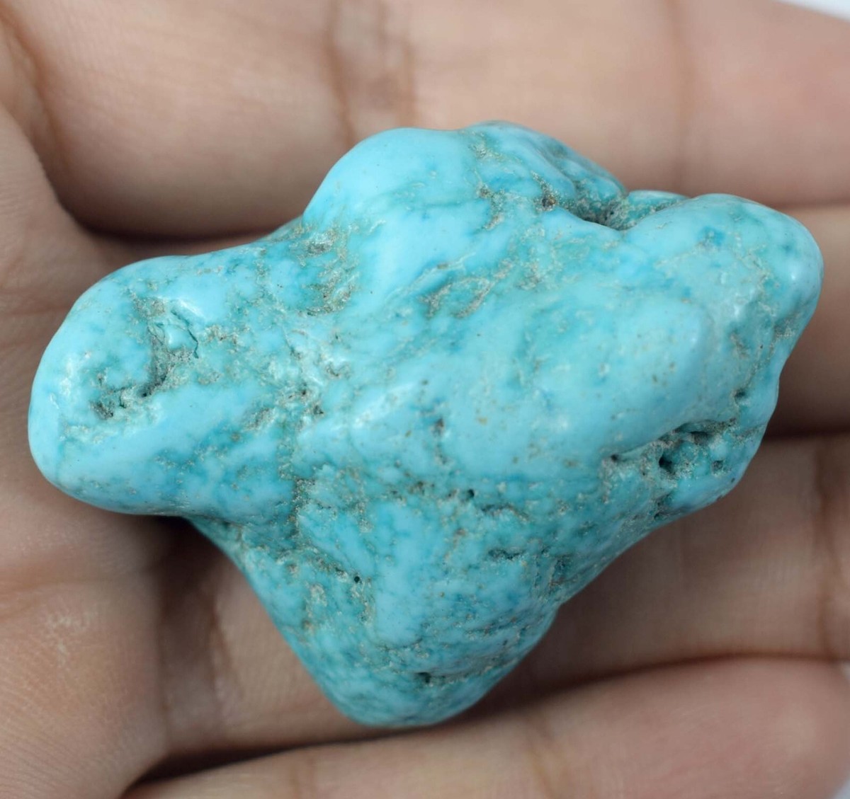 Natural Arizona Blue Turquoise 189.35 Carat Gemstone Collection