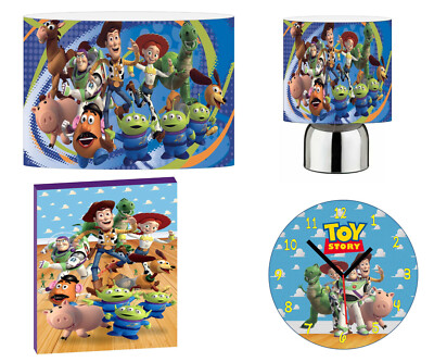 TOY STORY buzz woody - 12'' Lampenschirm, Touch Lampe, Wandbild, Wanduhr oder Konvolut