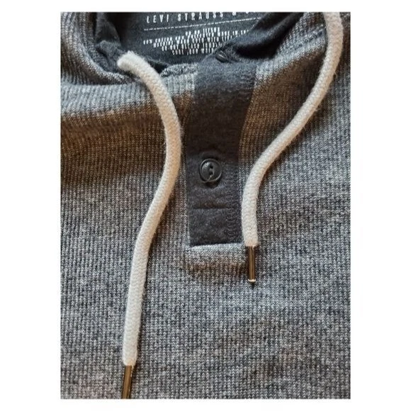 Levi's Mujer Sudadera con Capucha Talla Mediana Manga Larga Ligera Foto 4 de 4