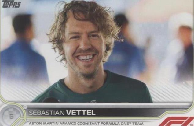 2022 Topps Formula 1 - Sebastian Vettel #12 - 1 of 1
