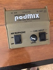 Whirlwind Podmix 2-channel Mic / Line Mixer With Di Box