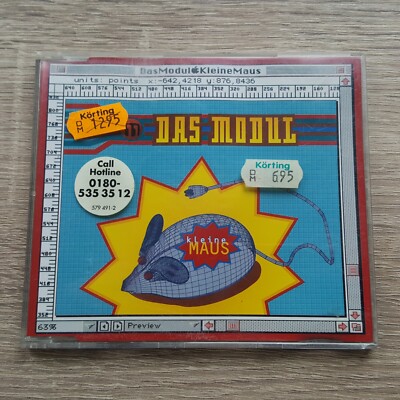 CD Das Modul Kleine Maus Musik-CD in Hülle Case