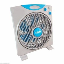 Ram 300mm Eco Fan 12" Fan 3 Speed Air Mover Oscillate Hydroponics Cooling Fan