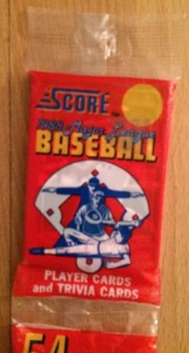 1988 Score Baseball Card Pack Don Mattingly Joe Carter Barry Bonds & More!!!! - Picture 2 of 5