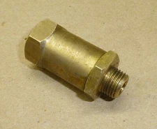 1/4" NPT Bronze In-Line Check Valve brass
