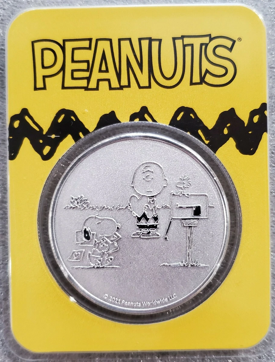 snoopy silver coin products for sale | eBay
