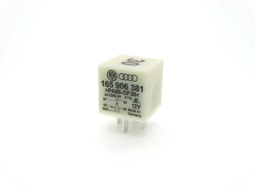 Original Audi VW Relais Motorsteuerung Zentralelektrik Steuergerät 165906381
