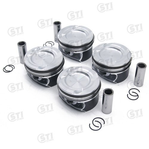 MAHLE 4x Pistons Rings Set For Mercedes-Benz M274.910 1.6T C180 CGI E180 SLC180 - Picture 3 of 4
