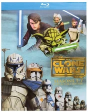 Star Wars The Clone Wars: Seasons 1-7 on Blu-Ray