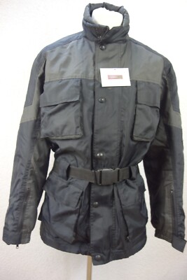 EK4030 Motorradjacke von Levior Collection, schwarz/grau, GR. L/XL