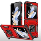 For Samsung Z Flip 7 6 5 4 FE Case Shockproof Hard Rugged Cover+Screen Protector
