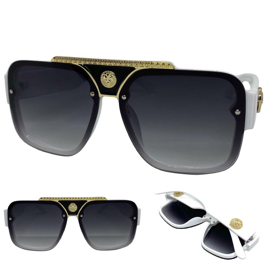 Mens Classic Elegant Retro Hardcore Hip Hop Rapper SUNGLASSES