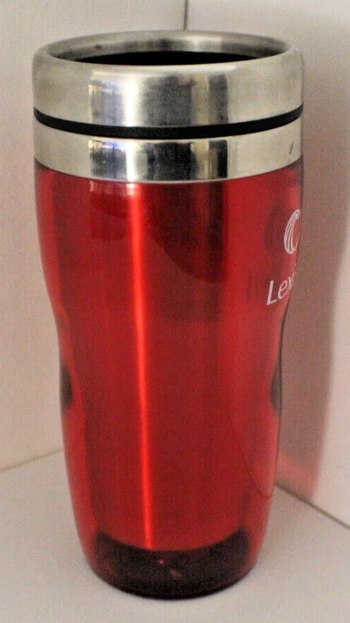 Vaso de viaje con logotipo Lexis Nexis Foto 2 de 4