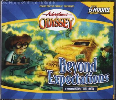 NEW Adventures in Odyssey #8 BEYOND EXPECTATIONS 4 CD Focus on the Family Audio