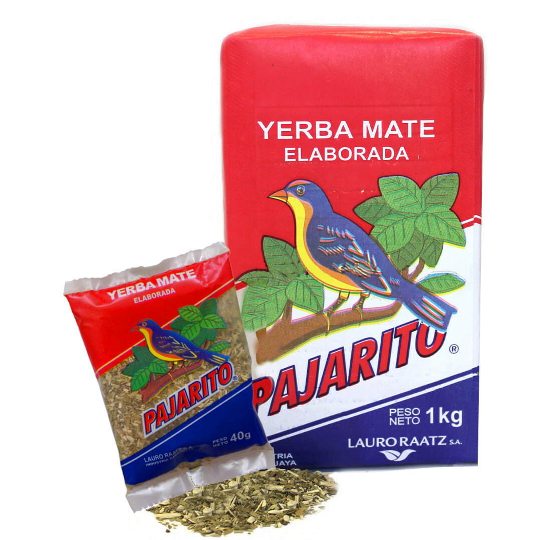Yerba Mate Pajarito Elaborada Traditional 1kg + 40g Pajarito Pack